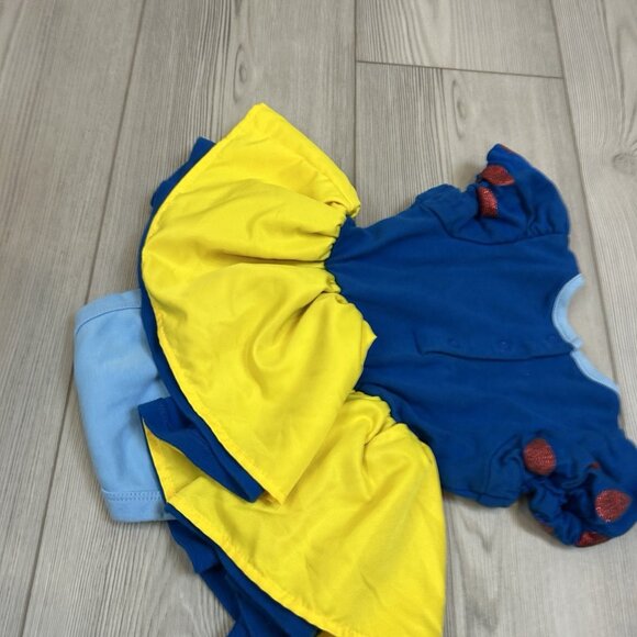 Disney Snow White Costume Bodysuit for Baby Girl 12-18 months Princess One Piece - Picture 6 of 9